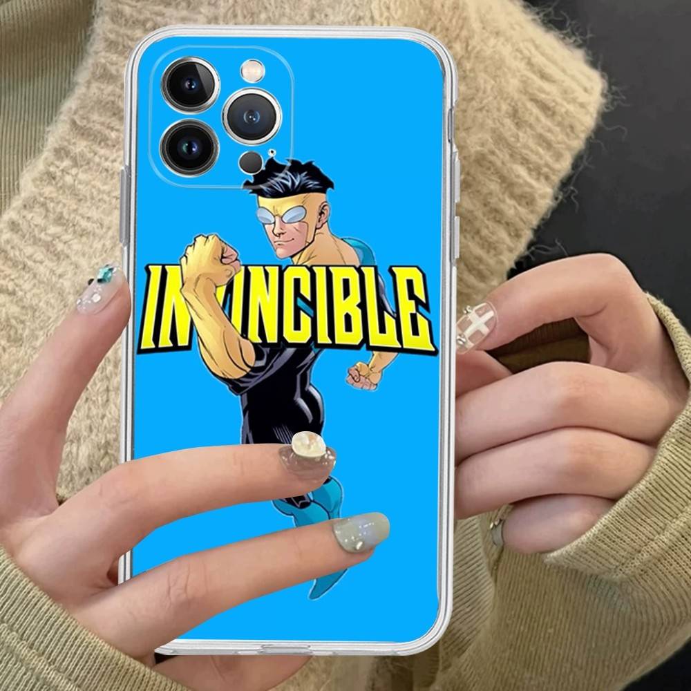 Cartoon Popular Anime I-invincibleS Phone Case For IPhone 17 16 15 14 11 12 13 Mini Pro XS Max Plus Funda Shell