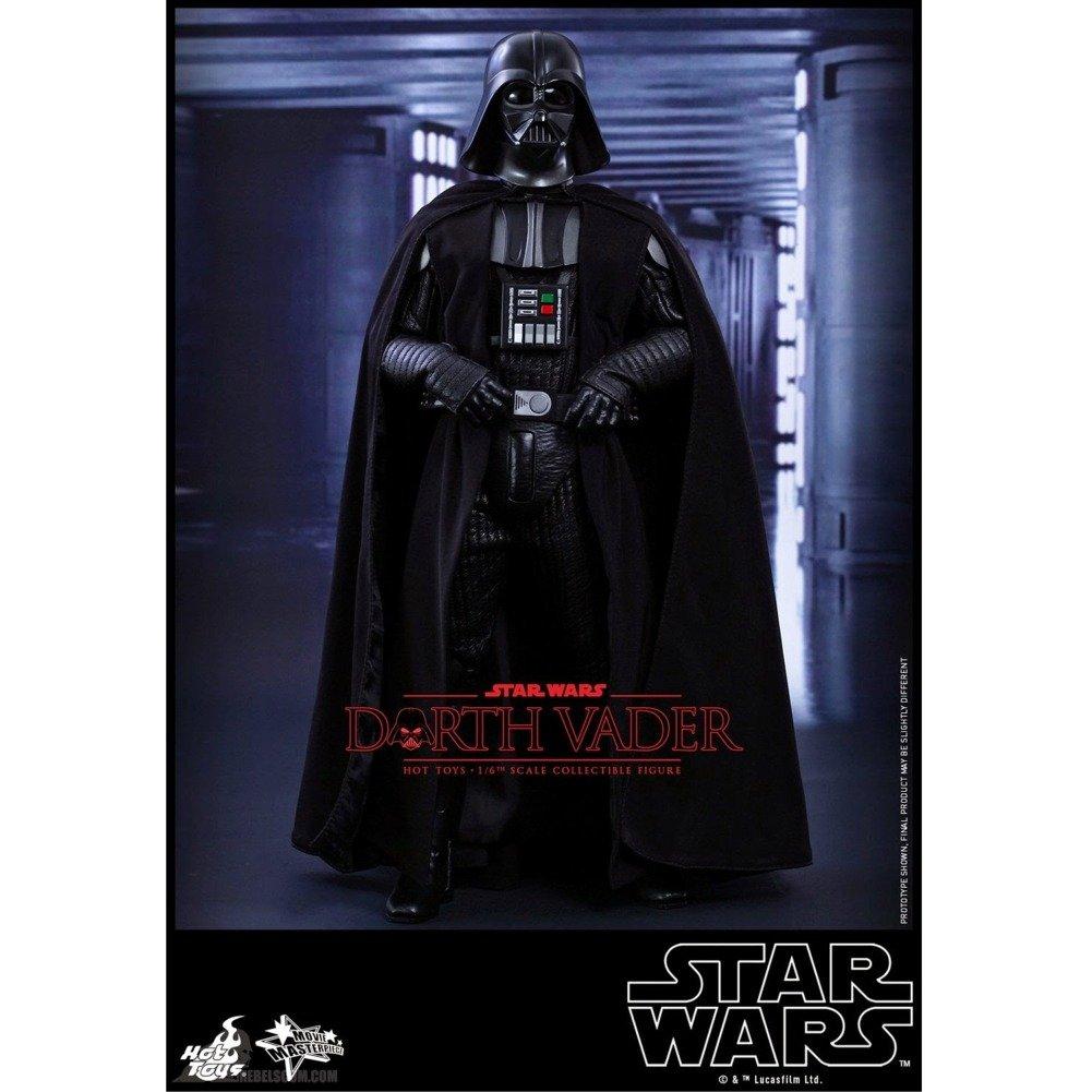 Movie Masterpiece Star Wars Episode A New Hope Darth Vader Scale Plastic Painted Movable Figure IV 1/6