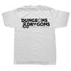 Summer Dungeon And Dragon Game Fans Men Women's T Shirt Outfits Vintage Tee Shirt T-Shirts 100% Cotton Printed Clothing