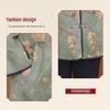 Chinese National Style Fur-Collared Winter Jacket for Middle-Aged and Elderly Women