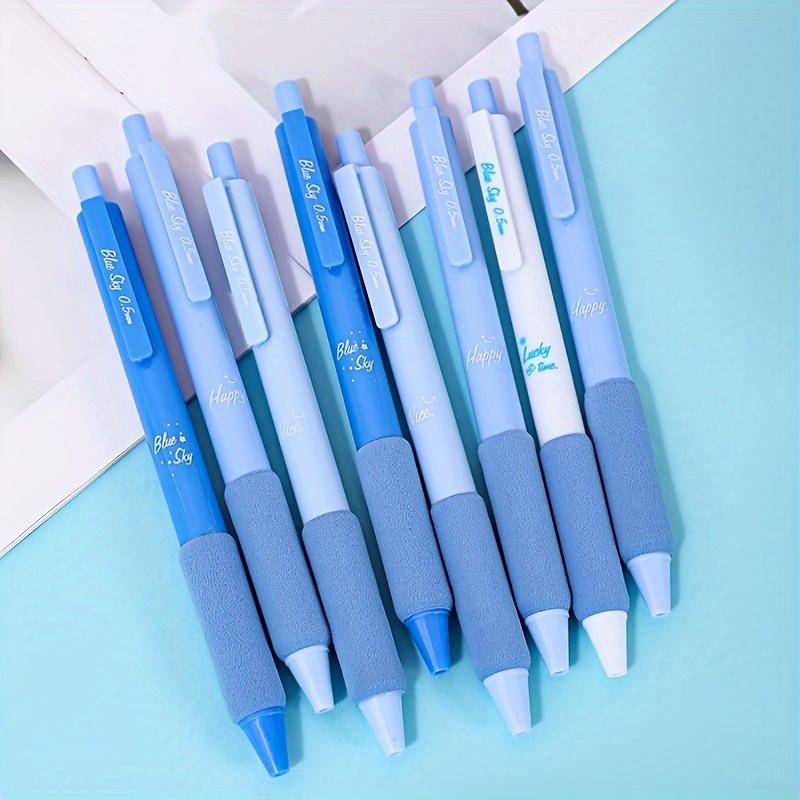 4 pcs Cartoon Style 0.5mm Neutral Pen Student Learning Writing Gel Pen School Cultural Supplies Gift Ballpoint Pens(Black Ink)
