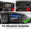 Carbon Fiber Style Interior Sticker for Mitsubishi Outlander 2013-2021 Central Control Screen Frame Trim