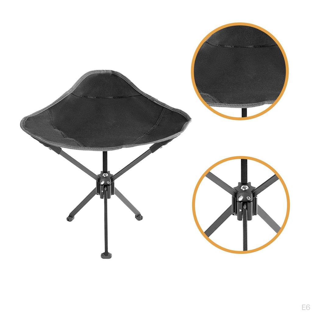 Camping Stool Seat Portable Folding Lightweight Small Foldable Chair Outdoor Fishing for