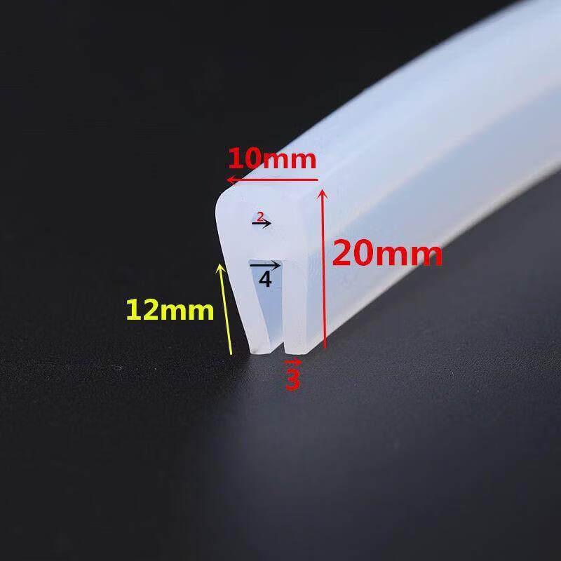 Silicone U-Channel Edge Trim Seal