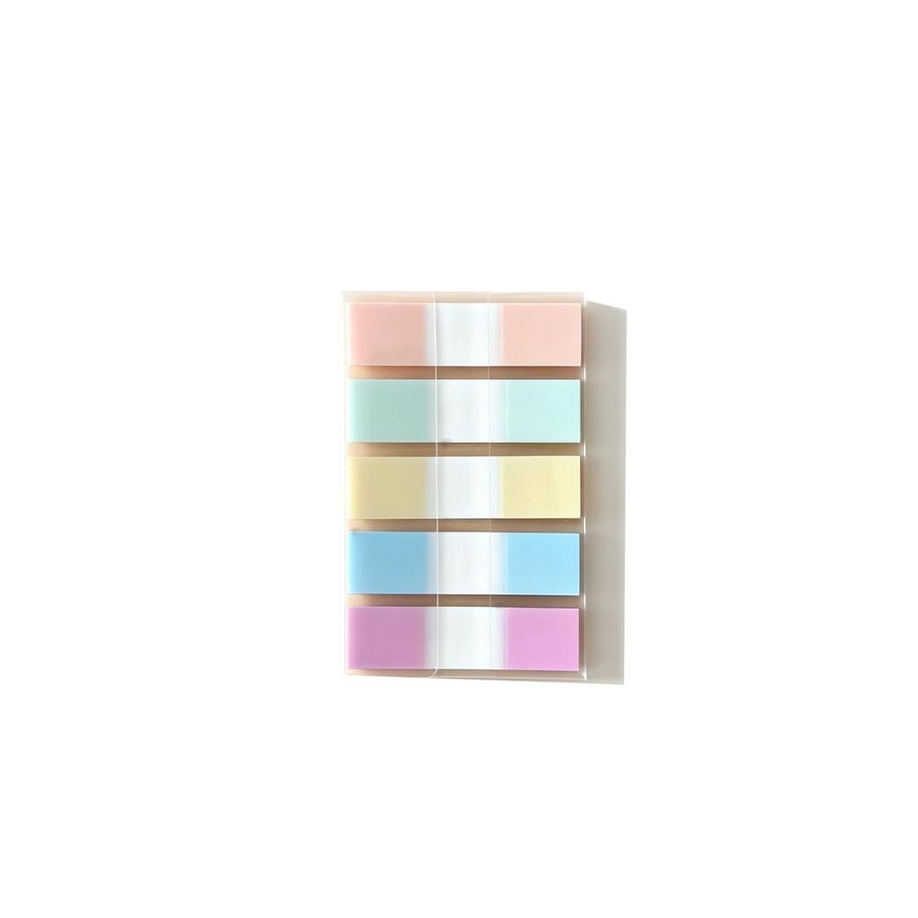 Translucent Student Key Point Marker Stickers - Fluorescent Index Labels and Sticky Notes