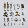 10pcs Breloques Jolie Sirène Bronze Antique Plaqué Argent Pendentifs Fabrication DIY Bijoux Tibétains faits main