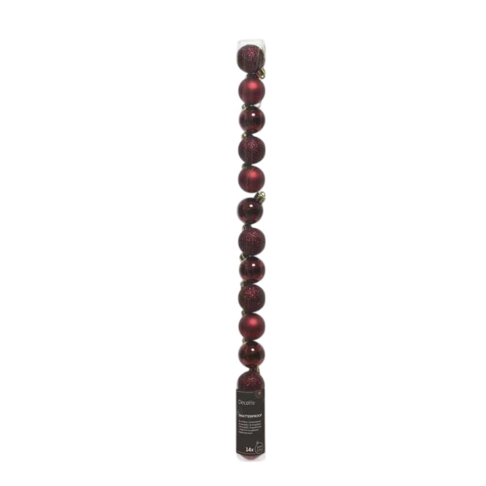 Kaemingk Small Christmas Bauble (Pack of 14)
