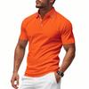 Summer Hot Selling Men's Polo Shirts Casual Quick Dry Short Sleeve T-shirt Men