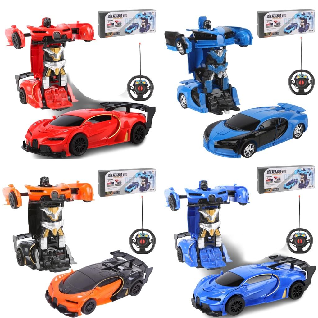 2 In 1 Remote Control Transforming Robot Car For Kids