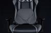 EXGEL Gaming Chair Back Gray Lower Back Lower Back Pain Gaming Made in Seat Urethane Foam Cushion, Cushion, Pain, Prevention, Lumbar, Chair, Japan,