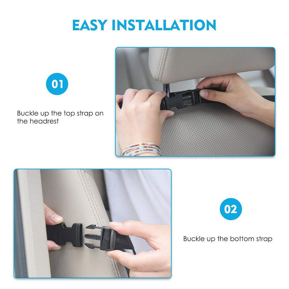 cwdf10 Car Seat Back Hanging Storage Pocket Bag Organizer Stowing Tidying Tool For Opel OPC Astra K Vectra Corsa Zafira Insignia Mokka