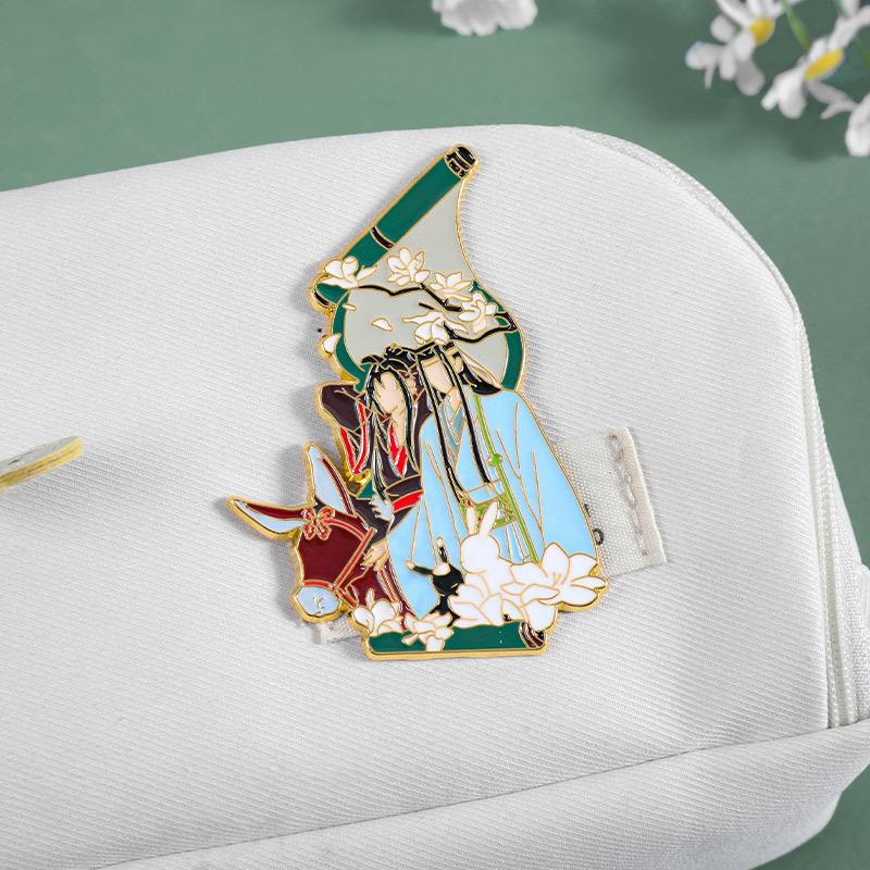 Metallmärke Dekorativ Brosch