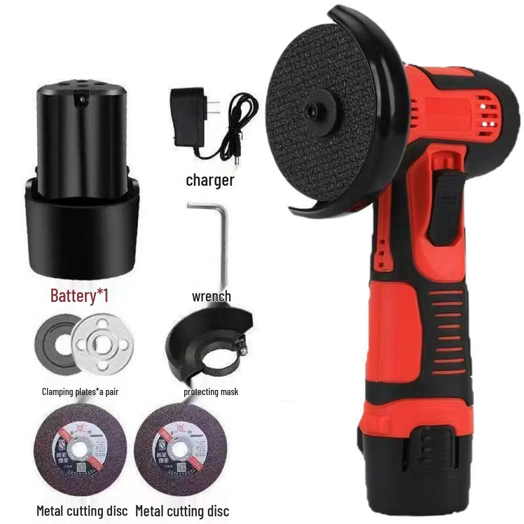 Compact Multifunctional Lithium Battery Mini Angle Grinder and Polisher