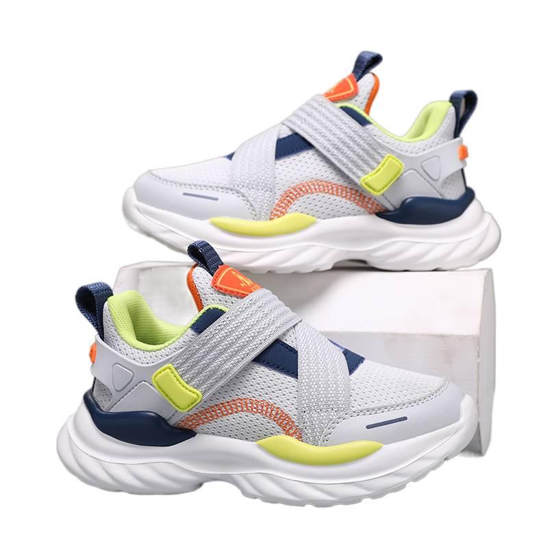 Boys' 2025 Spring Mesh Breathable Running Shoes – Soft Sole Sports Sneakers for Medium & Large Kids