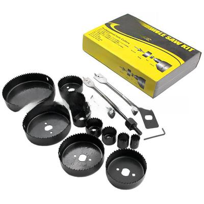 Jeu de scies cloches en plastique 18 pièces: Mèches de perçage pour bois et plafond en gypse 19mm-64mm
