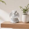 Flowerpot with Built-in Drainage Holes, 3D Printed Dragon Shape Pen Holder, Outdoor Flower Pot for Small Green Plants