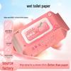 Flushable Family Value Pack: 80 Large Women's Toilet Wet Wipes