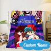 Custom Name Friday night Blanket bed sofa Blanket Flannel Blanket for Camping, Hiking, Picnic Essentials,gift for Fan family