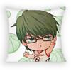 Comic Kuruko no BBaskets Pillow Case Antidustmite Pillowcase Invisible zipper silky short plush Sofa cushion cover