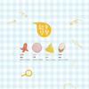 Creative Cute Breakfast Food Ham Bread Baguette Sausage Cheese Sticky Notes  Adhesive Memo Pad Planner Paper Sticker