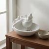 3D Printed Coastal Style Key Tray Conch Shell Shape Conch Shell Storage Box  Entryway Table Decor