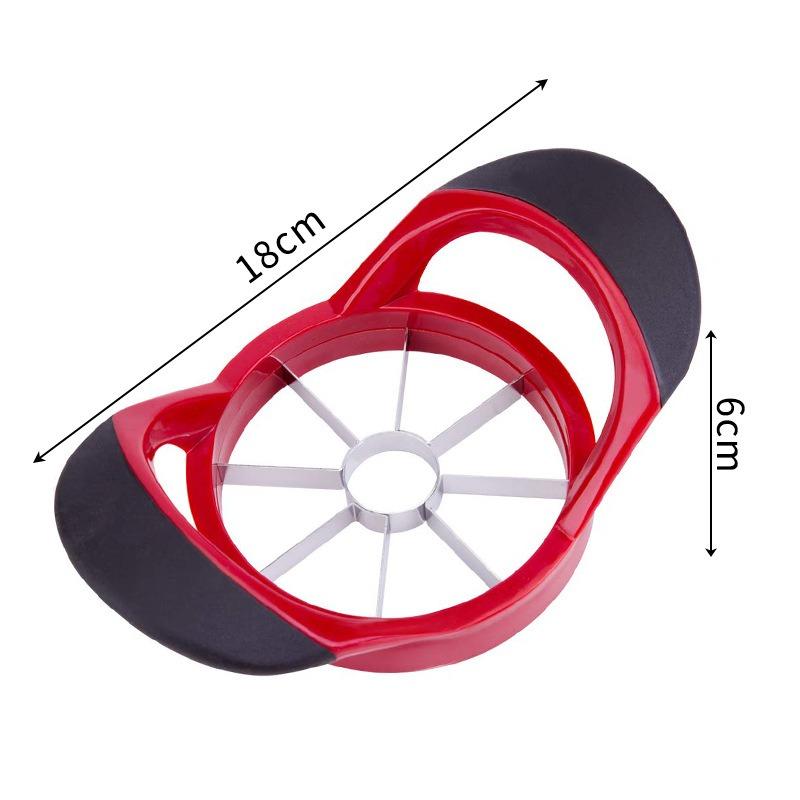 Stainless Steel Apple Slicer & Corer Super Sharp Apple Cutter Peeler Apple Sharpener Tool Multifunctional Fruit Cutter SGGJ007 красный