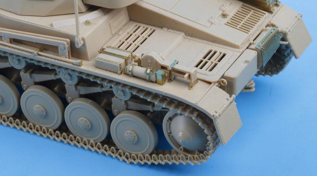 Tetra Model ME Serie Deutscher Panzer II F Plastikmodellteile ME3568 1/35 Ausf. (AC)