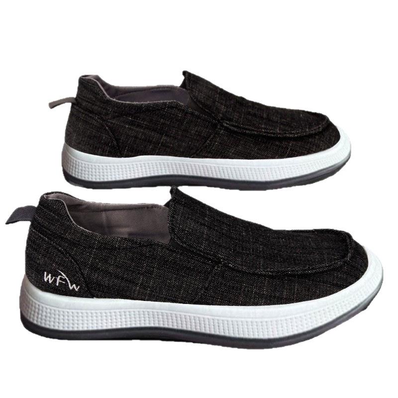 Cloth Shoes Men's Summer Casual Shoes Driving Shoes Walking Breathable Soft Sole Not Tired Feet Men's Shoes