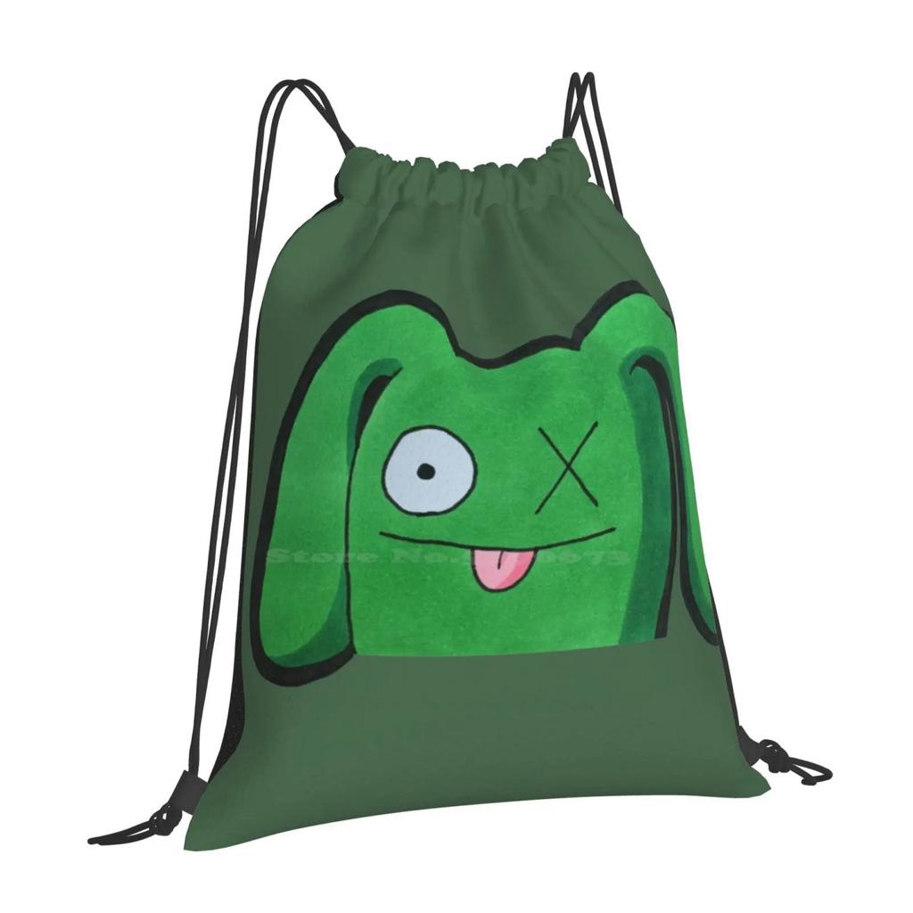 Uglydolls' Ox School Bags Travel Laptop Backpack Ox Uglydolls Marker Green Cute Kawaii