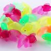Beach Toys Soft Rubber Mini Baby Kids Toys Fish Tank Decoration Baby Bath Toys Simulation Goldfish