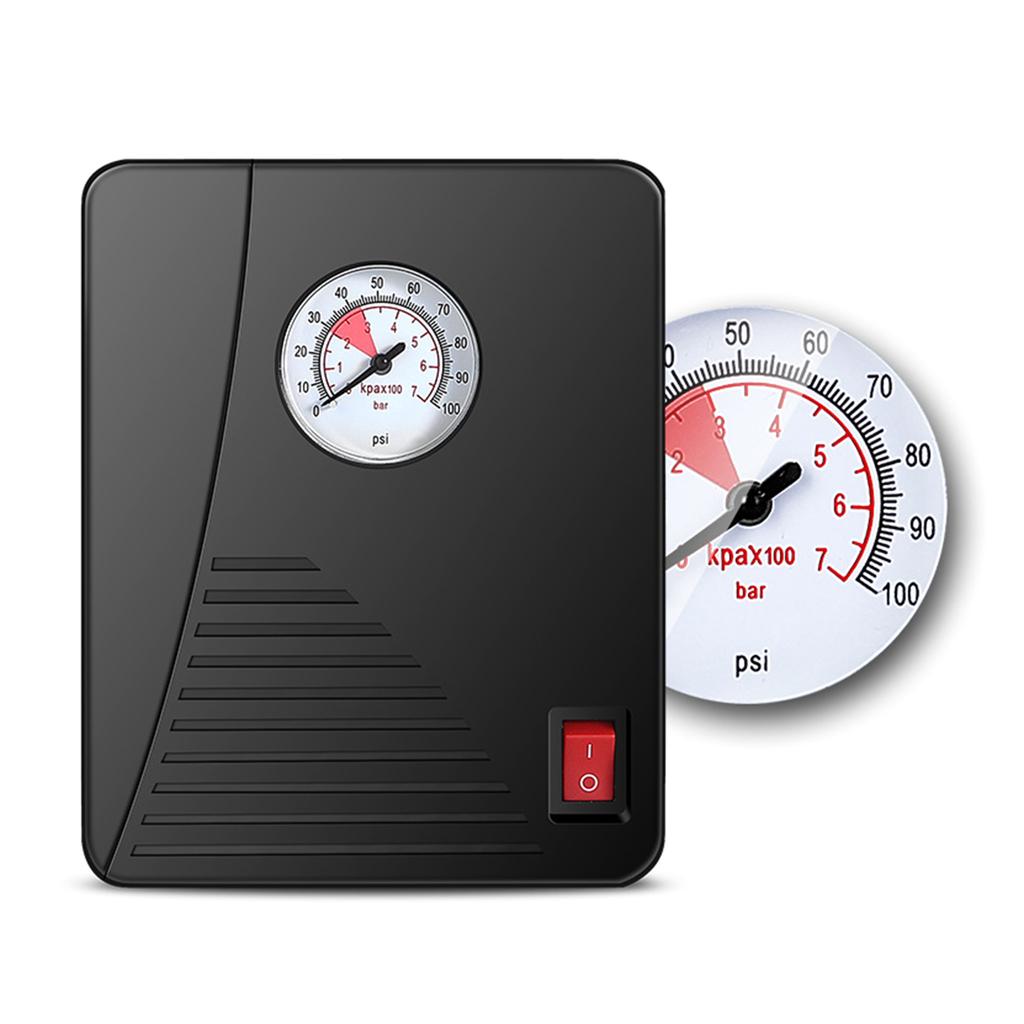 Portable Air Compressor Electric Car Pump Automatic Motorcycle BicycleBall Tire Inflator Digital Pressure Gauge Detector