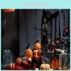 Halloween Party Dekoration Gaze Schwarz Grün Lila Rosa Weiß Beige Grau Orange