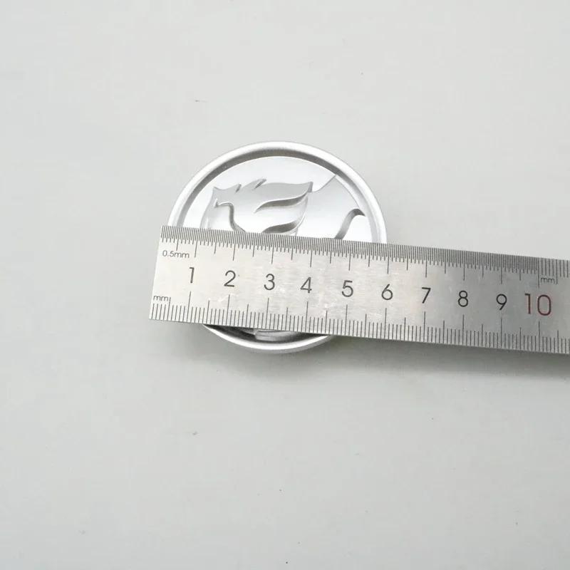 4pcs 60mm Car Logo Emblem Wheel Centre Hub Cap Decorative Badge Cover Silver 92082400 For GM HOLDEN VX SS VT