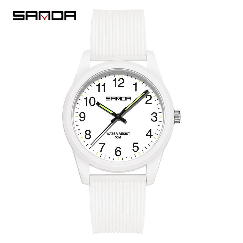 Sanda Creative Calendar Wristwatch for Students – Versatile Fashion Dial for Men & Women