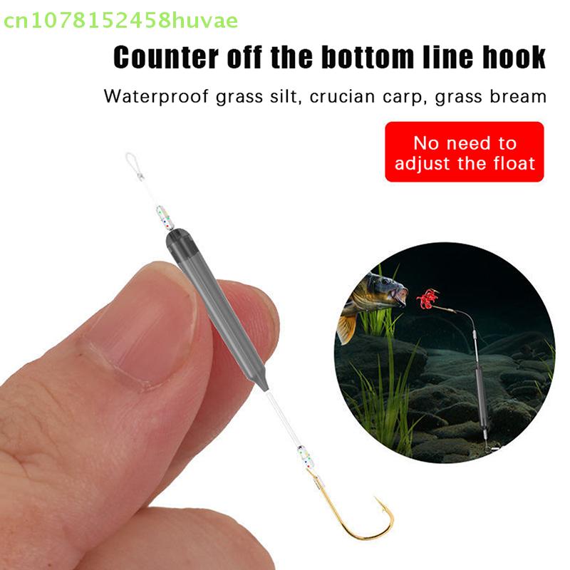 1 Pc Anti-separation Base Fishing Hook Double Hook For Fishing Live Bait With Double Bait Keeper Barbs High Carbon Steel