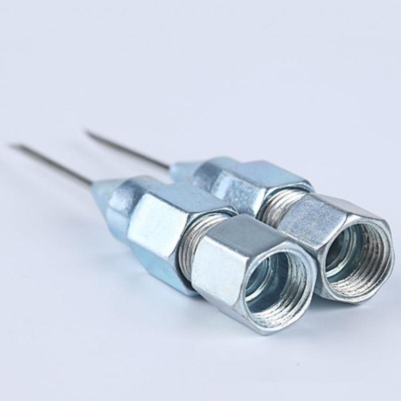 Dozator de unsoare cu nas Dozator de unsoare cu nas pentru utilizare cu pistoale de unsoare din aliaj de zinc acţionate manual