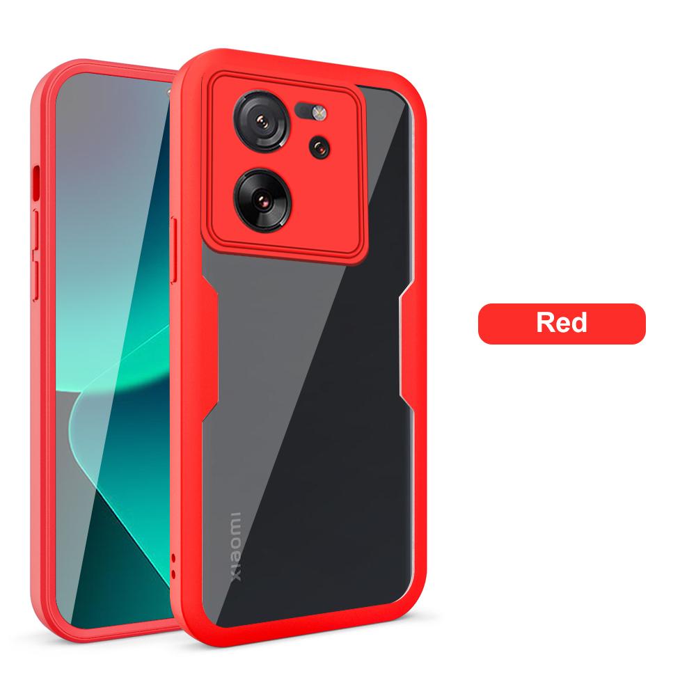 

Чехол с полной защитой 360 для Xiaomi Mi 14T 13T 12T 11T Pro 12 13 11 Lite 5G Capa для Poco X5 Pro X3 NFC X4 F5 F3 C65 Противоударный чехол For Mi 14T красный