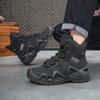 Men'S High Top Boots, Hiking Boots, Anti Slip And Wear-Resistant Retro Casual Fashion Men'S Shoes, Outdoor Sports Shoes