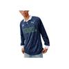 Puma Nautical Brand Logo Letter Print Pattern Casual Color Block Long Sleeve T-Shirt Men Tops Navy-Blue 628137-14