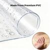 Transparent Chair Mat for Carpets 22 24 26 28 30 32 36 48 Clear PVC Floor Protector Mats, Non-Slip & Odorless Heavy Duty Office Chair Mat for Easy
