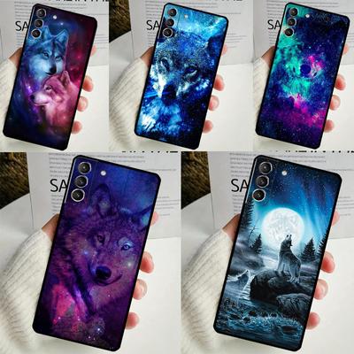 Animal Wolf Galaxy Case For Samsung Galaxy S24 S23 S22 Ultra Note 10 Plus Note 20 S9 S10 S20 S21 FE Back Cover