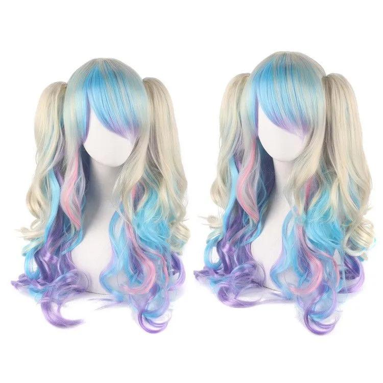 Anime wig long, neutral, for cosplay 100cm