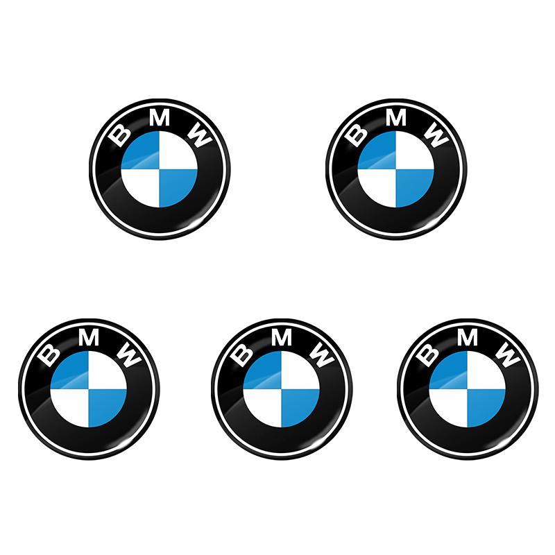 14mm Car Key Emblem Stickers Accessories For BMW 330Li 325Li 320Li E46 E39 E90 E60 E36 F30