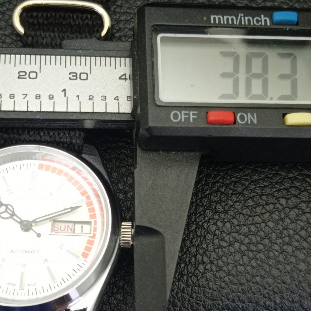 JAPAN VINTAGE REFURBISHED SEIKO 5 AUTOMATIC 6309A MENS SILVER WATCH A440749-d Sk-a440749-2