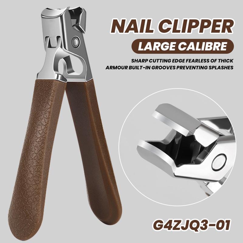 Comfort Grip Long-Handle Nail Clippers for Adults & Elderly