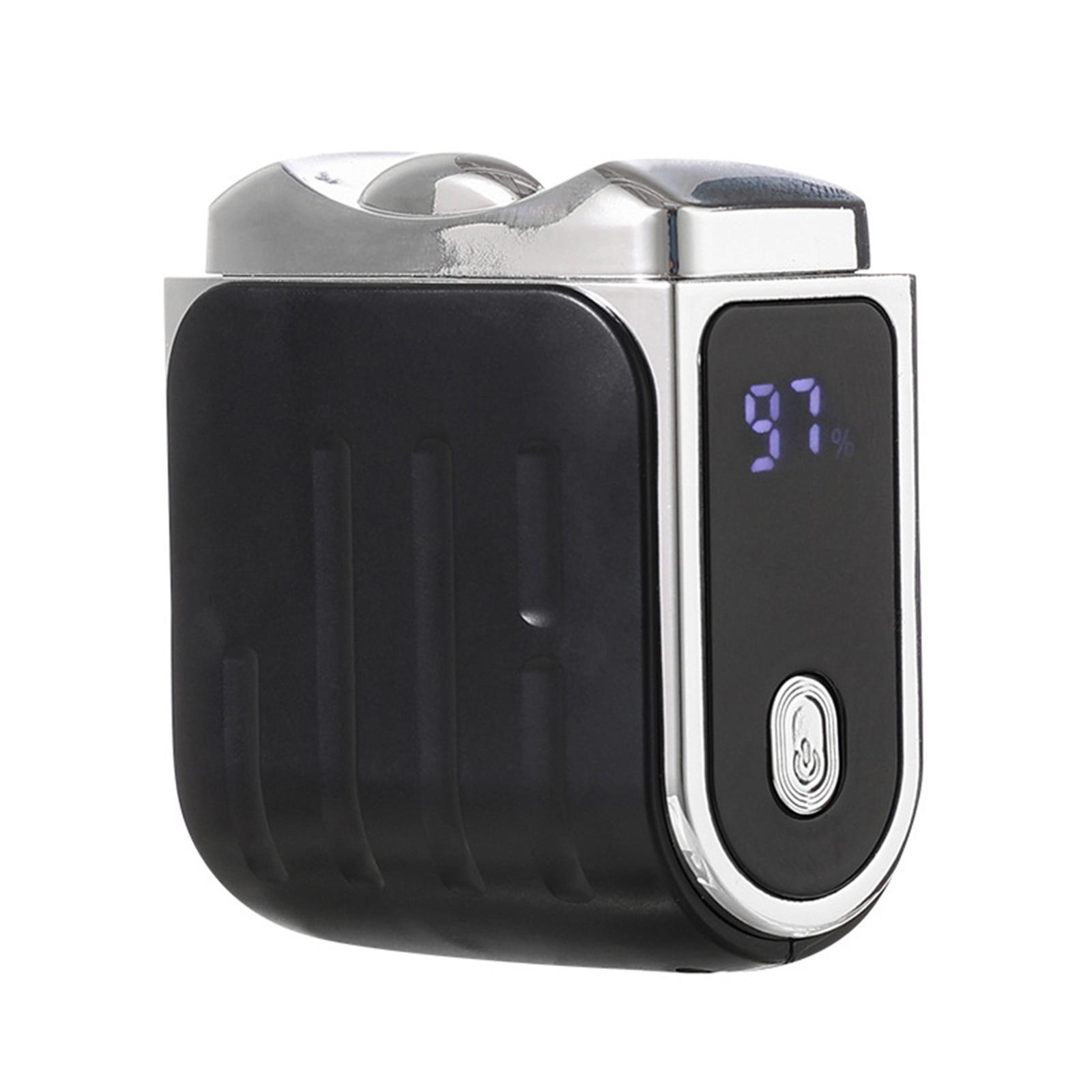 

2 in 1 Automatic Electric Nail Clipper with Polishing Dust Storage & LED Light Nail File Toenail Trimmer for Adult Kids чёрный