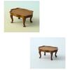 1/12 Dollhouses Furniture Coffee Table with Vintage Designs for Creating Life Like Scene and Elegant Model Display