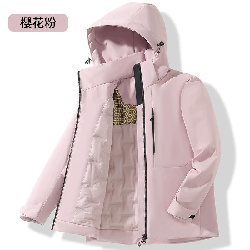 Warme Fleecejacke Herren Damen Wasserdicht Winddicht Wintermantel Unisex Outdoor Wandern Camping Skifahren Klettern Windjacke