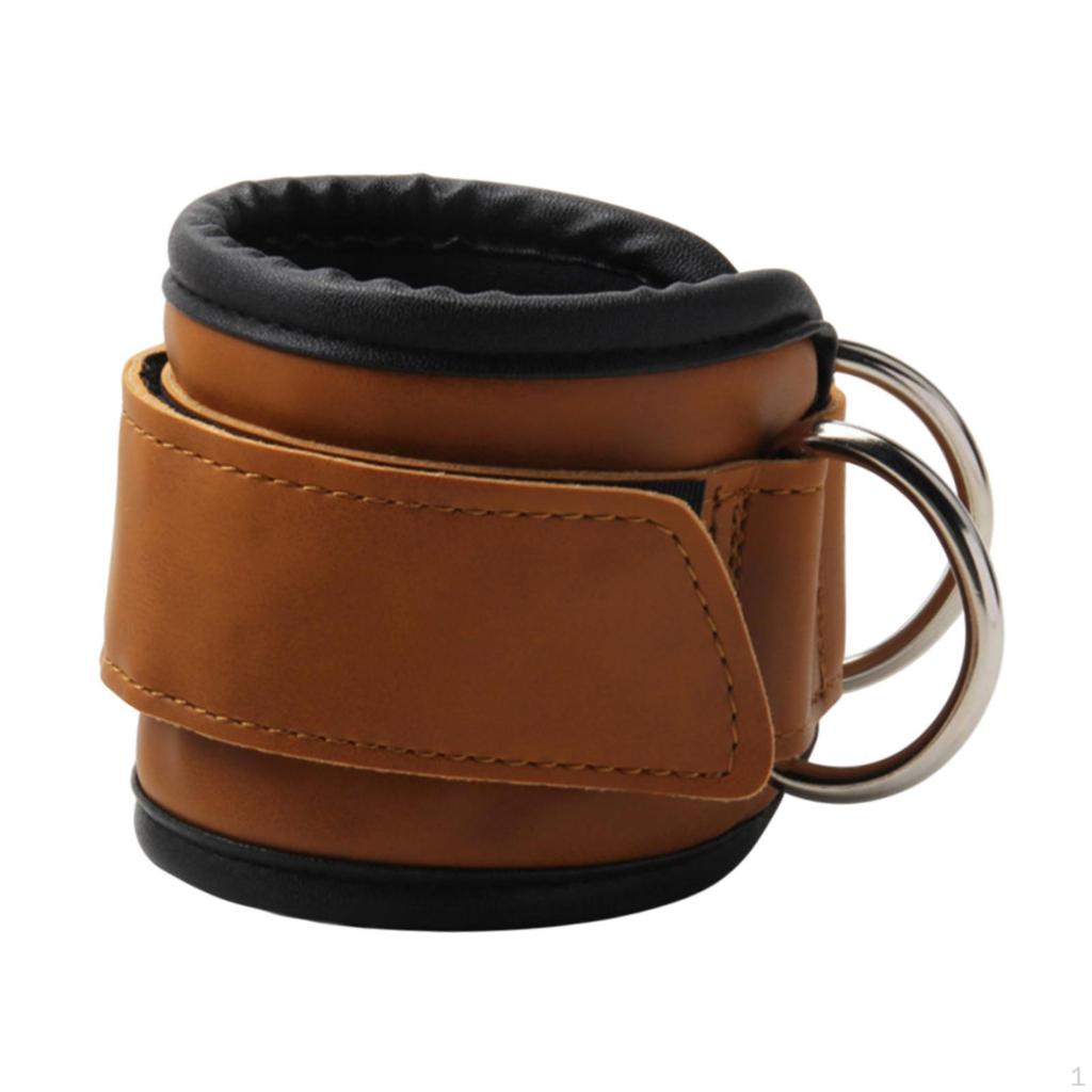 Adjustable Ankle Cuff for Kickbacks And Leg Training with Resistance Bands