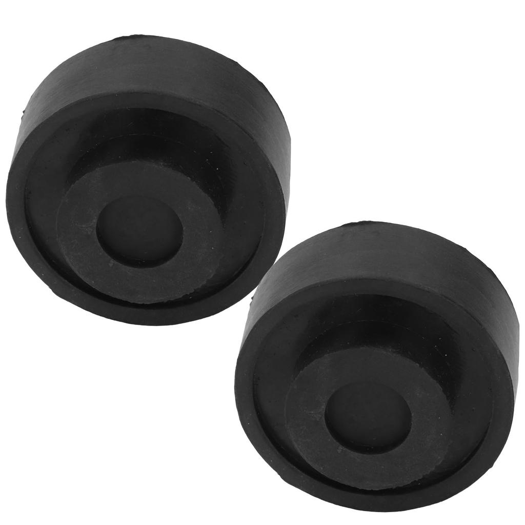 2PCS Circular Rubber Jack Pad Adapter Universal Slotted Car Jack Stand Lifting Protector